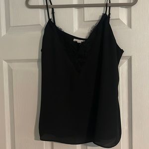Black lace Camisole- size medium